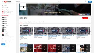 
                            7. ELEAD CRM - YouTube