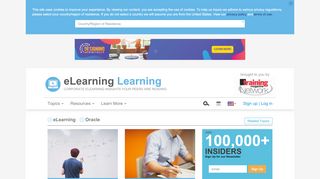 
                            1. eLearning and Oracle - eLearning Learning