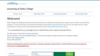 
                            6. eLearning at Delta College