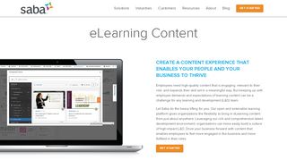 
                            4. eLearning Content | Saba Software