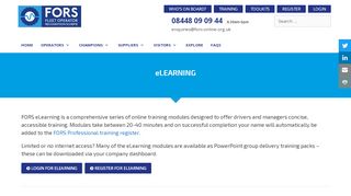 
                            10. eLEARNING - FORS - Fleet Operator Recognition …
