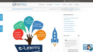 
                            9. eLearning Portal Development By Outshine Solutions