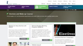 
                            7. Electives and Make-up Courses - AAMC Students