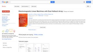 
                            9. Electromagnetic Linear Machines with Dual Halbach Array: Design and ...