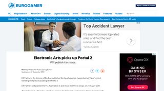 
                            10. Electronic Arts picks up Portal 2 • Eurogamer.net