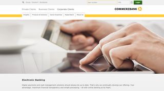 
                            9. Electronic Banking - Commerzbank