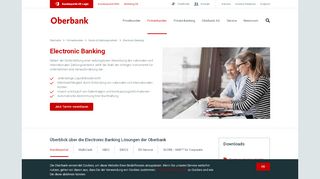 
                            1. Electronic Banking - Oberbank