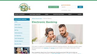 
                            4. Electronic Banking | Serving West Virginia Since 1869 - JSB