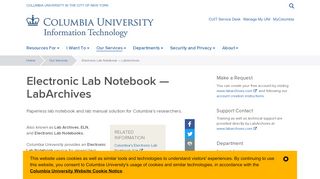 
                            2. Electronic Lab Notebook — LabArchives | Columbia ...