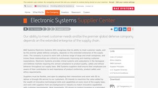 
                            5. Electronic Systems Supplier Center | BAE Systems | United States