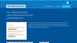 
                            3. Elektronische arbeidsovereenkomst ondertekenen