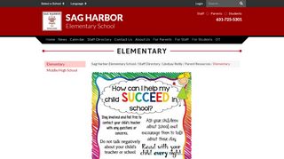 
                            4. Elementary - Sag Harbor Elementary School