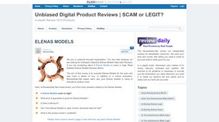 
                            9. ELENAS MODELS - In-depth Review Of E-Products