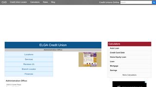 
                            4. ELGA Credit Union - Burton, MI - Credit Unions Online