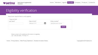 
                            8. Eligibility Verification