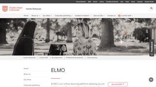 
                            6. ELMO - Human Resources - Charles Sturt University
