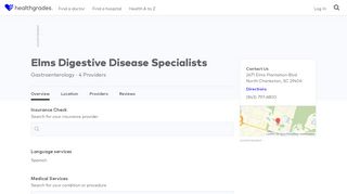 
                            6. Elms Digestive Disease Specialists, North Charleston, SC