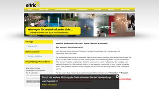 
                            2. eltric-Online | Elektro, Fachversand, Fachhandel, Shop ...