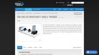 
                            4. em-200-28 driveshaft angle trainer - Sectors - ConsuLab