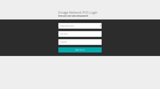 
                            6. Emage Network POS Login - companyBE