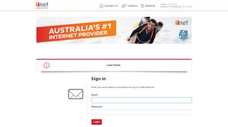 
                            4. Email Account - iiNet Australia - iiNet Webmail