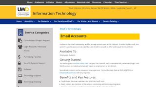 
                            4. Email Account - Information Technology University of ...
