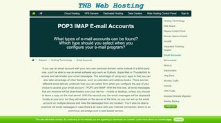 
                            1. Email Accounts - tnbwebhosting.com