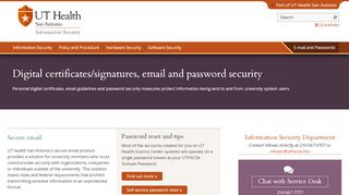 
                            6. Email and Password Security | UT Health San Antonio ...