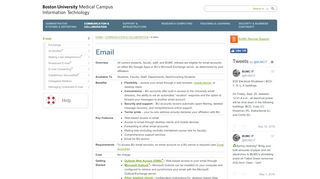 
                            8. Email » BUMC Information Technology | Boston …