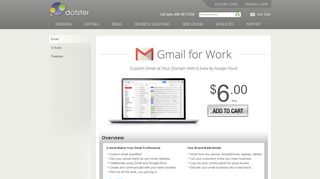 
                            9. Email - Dotster