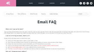 
                            7. Email FAQ - www-test.zynga.com