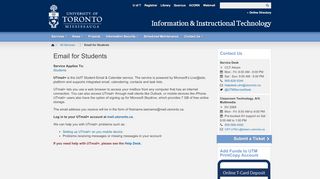 
                            2. Email for Students | Information & Instructional Technology
