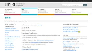 
                            8. Email | Information Systems & Technology - MIT IST