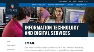 
                            6. Email | Information Technology and Digital Services | University of ...