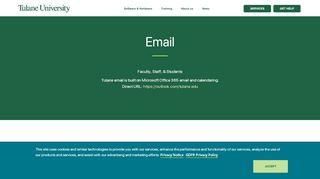 
                            1. Email | Information Technology - it.tulane.edu