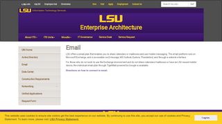 
                            5. Email - Louisiana State University