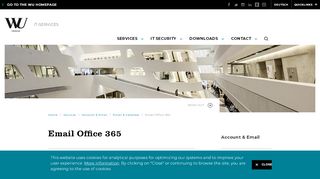 
                            2. Email Office 365 - Email & Calendar - WU Vienna