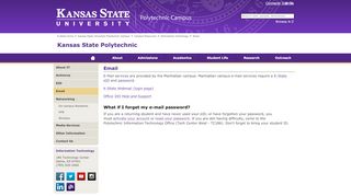 
                            6. Email - polytechnic.k-state.edu