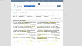 
                            7. email subject header - Portuguese translation – Linguee