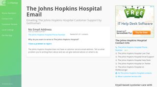 
                            8. Email The Johns Hopkins Hospital | Tips & Talking Points