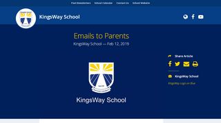 
                            4. Emails to Parents KingsWay School - Hail