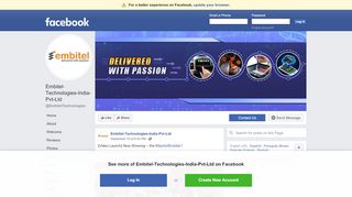 
                            7. Embitel-Technologies-India-Pvt-Ltd - Posts | Facebook