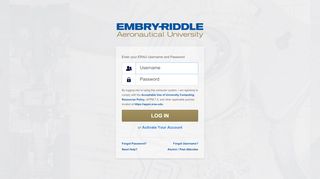 
                            6. Embry-Riddle Login - ernie.erau.edu