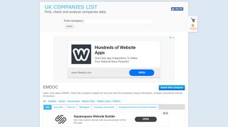 
                            6. EMDOC - Free Company Check - companieslist.co.uk