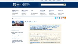 
                            3. Emergency Management Institute | Instructor ... - FEMA Training