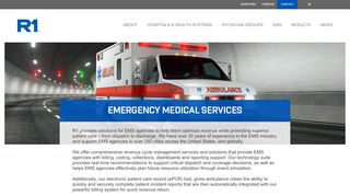
                            4. Emergency Medical Services | R1 RCM
