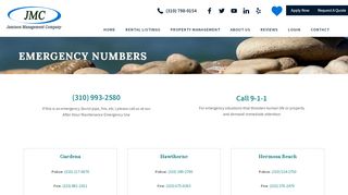 
                            7. Emergency Numbers, Property Management South Bay