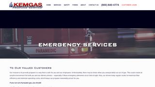 
                            6. Emergency Services | Kemgas