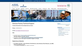 
                            6. Emerson Factory Technical Supporthttps://www ...