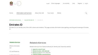 
                            1. Emirates ID - The Official Portal of the UAE Government